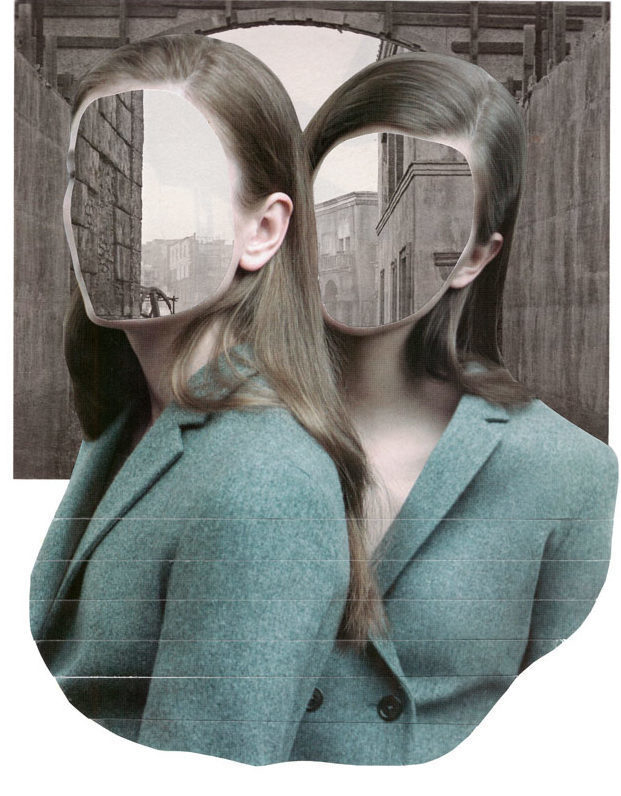 Collage of two women