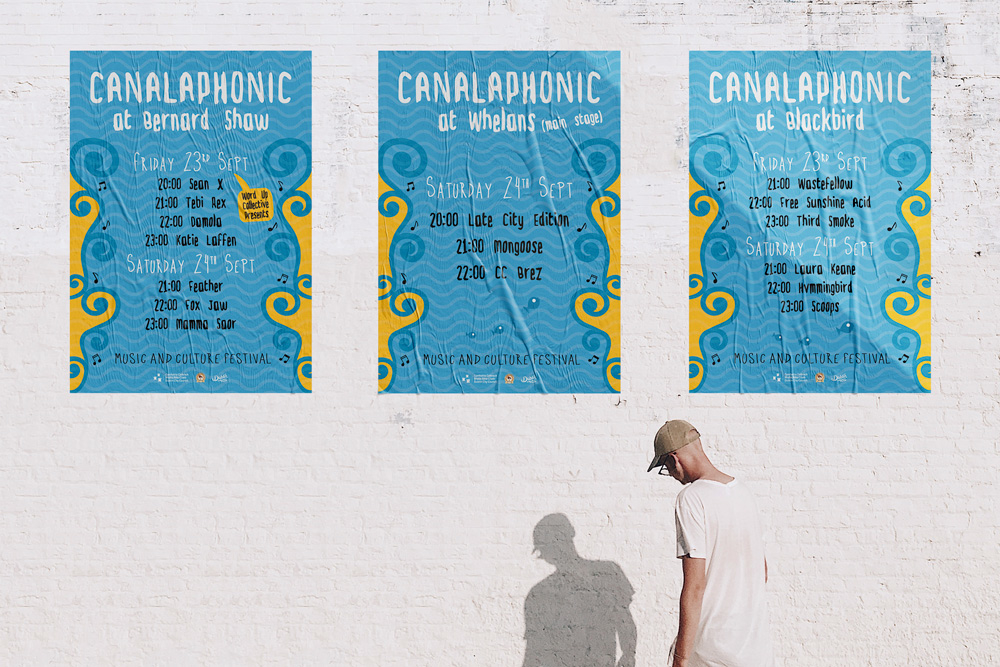 Canalaphonic 2016 venue posters